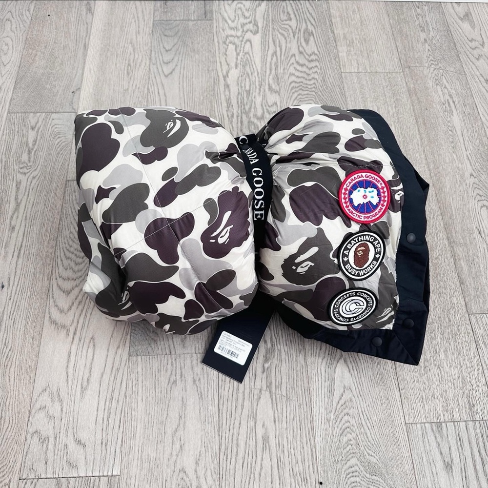 Canada Goose x BAPE x Concepts Limited Edition Camouflage Down Blanket